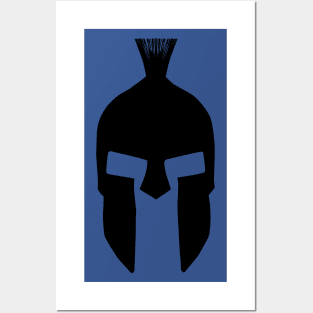 Spartan helmet Posters and Art